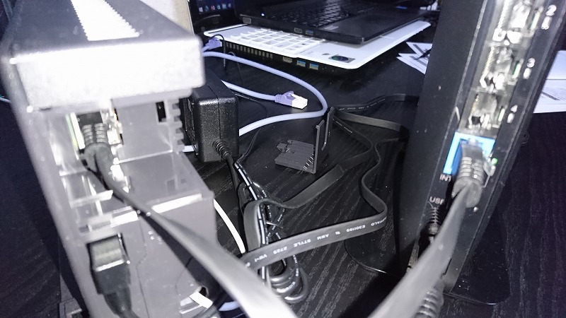 モデム　ルーター　有線LAN接続