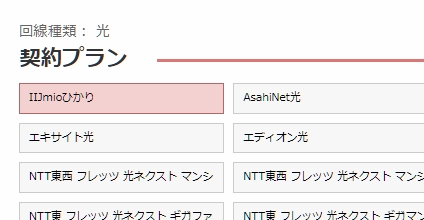 契約プラン 決定