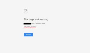 Chrome「err_empty_response」の原因と対処法【読み込みエラー】