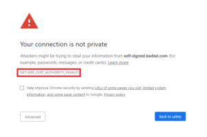 Chrome「net::err_cert_authority_invalid」の対処法
