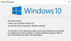 windows10 20h2の手動ダウンロード方法【最新バージョンのアップデートできない】